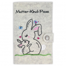 Mutter-Kind-Pass Hülle Hasenliebe