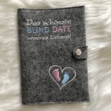 Mutterpasshülle Deluxe Blind Date - Grau