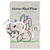 Mutter-Kind-Pass Hülle Hasenliebe